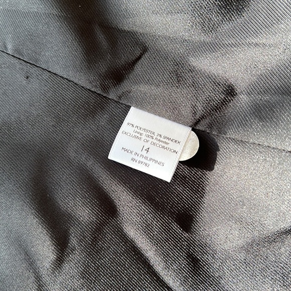 N Natori Women's Abstract Floral Jacquard A Line Dress Purple Size 14 - Picture 10 of 10